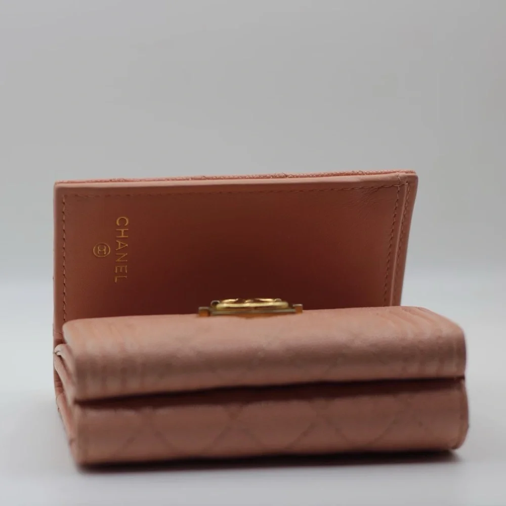 Chanel Boy Trifold Flap Quilted Wallet - Picture 5 of 14